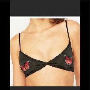 🌺 / NEW/ Urban Outfitter / Heart Butterfly Bra